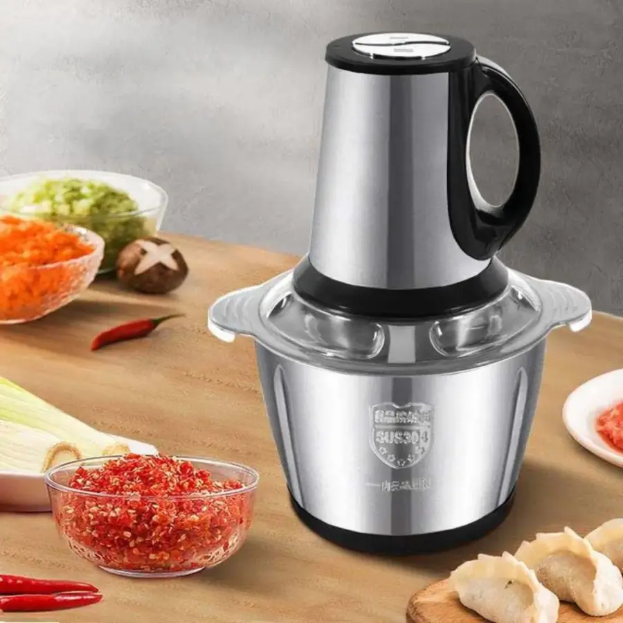 فرامة خضار ستانلس فضي اسود CR-5043