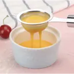 مصفاية شاي منخل + يد خشب