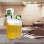 علبة بقوليات بلاستيك شفاف مع غطاء