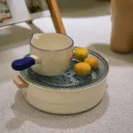 منقل شواء دائري + شبك