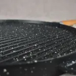 مقلى قطايف و ستيك / وجهين جرانيت + يد خشب