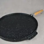 مقلى قطايف و ستيك / وجهين جرانيت + يد خشب