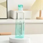 زجاجة ماء زجاج ملون