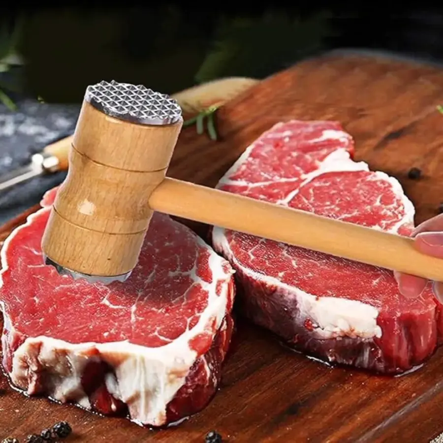 مدقة ستيك خشب