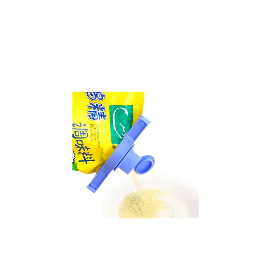 ملقط اكياس + غطاء