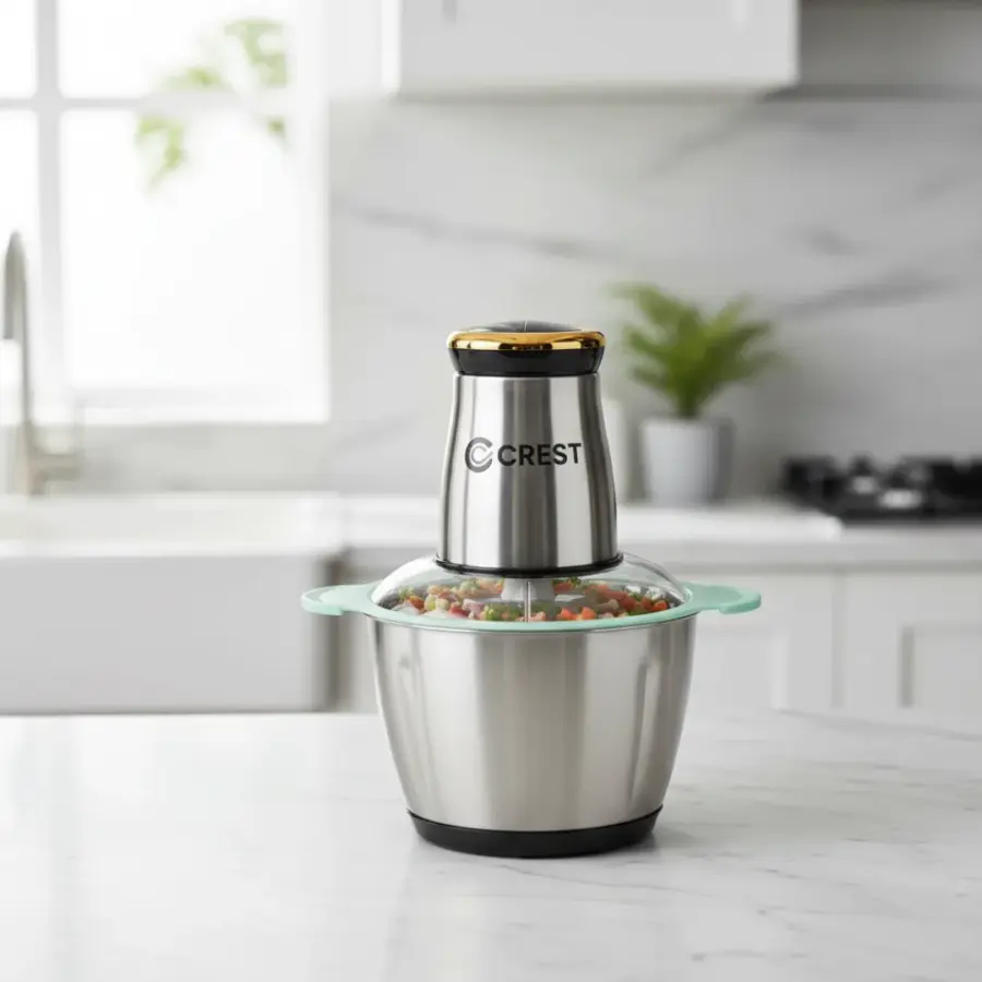 فرامة خضار FOOD CHOPPER ستيل 2Lt برونز اخضر CR-5041