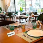 لافتة Reserved محجوز 5*12 سم