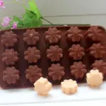 قالب شوكلاتة سيليكون نجمة /15