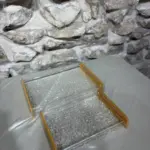 طقم صواني اكراليك و خشب بامبو /2  12-400