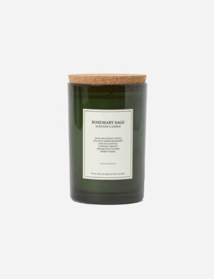 شمعة معطرة كبيرة بغطاء من الفلين | Large Cork-lid Scented Candle