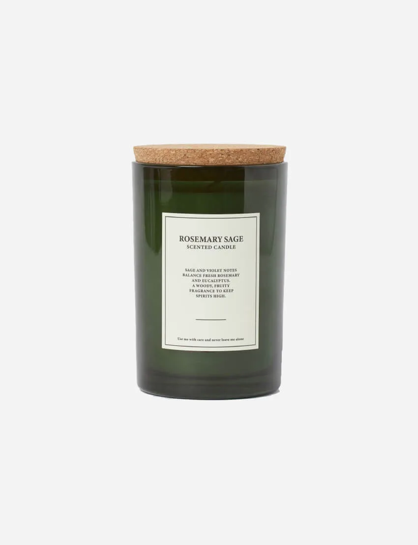 شمعة معطرة كبيرة بغطاء من الفلين | Large Cork-lid Scented Candle