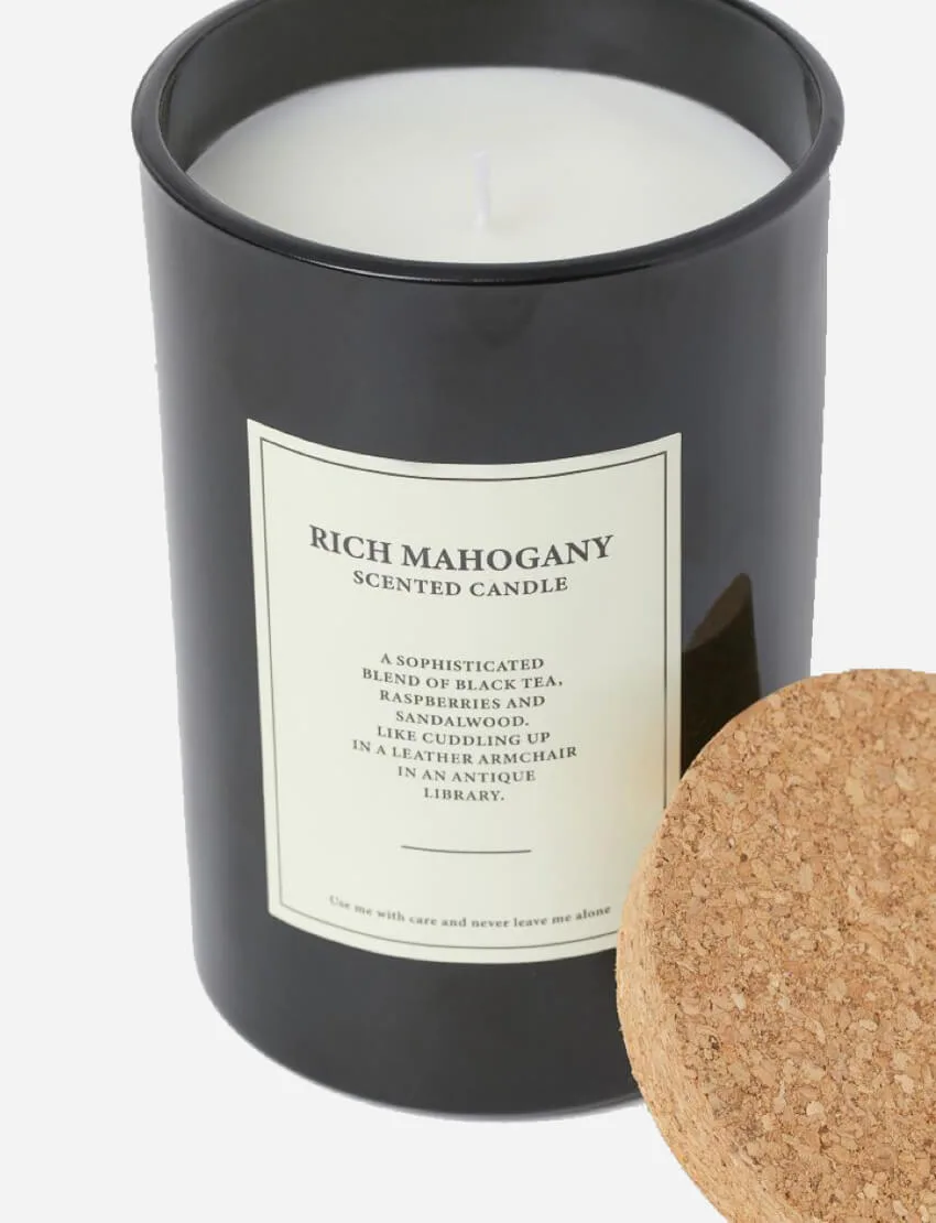 شمعة معطرة كبيرة بغطاء من الفلين | Large Cork-lid Scented Candle