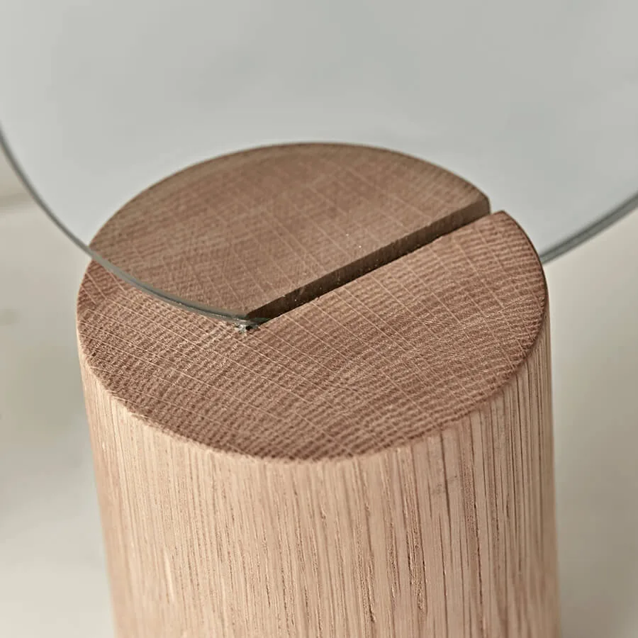 مرآة طاولة مستديرة بدون إطار | Unframed Round Table Mirror