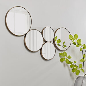 مرآة دائرية مزخرفة | Decorative Circle Mirror