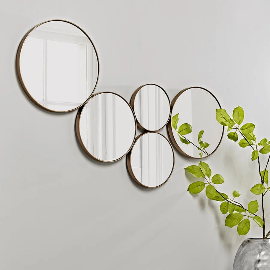 مرآة دائرية مزخرفة | Decorative Circle Mirror