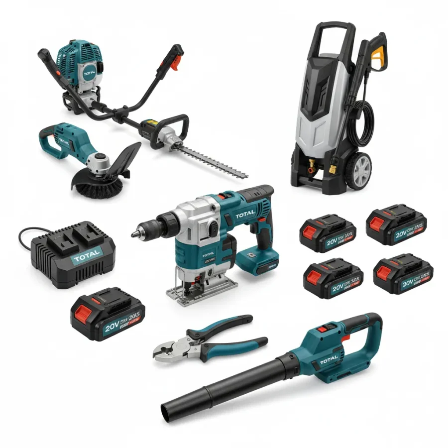 أدوات متعددة، شحن، وقطع حدائق