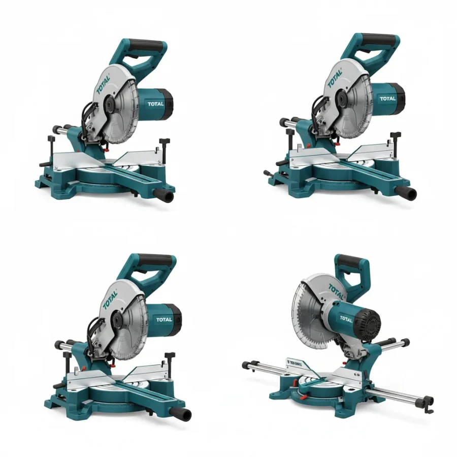 مناشير وقطع الزوايا للخشب