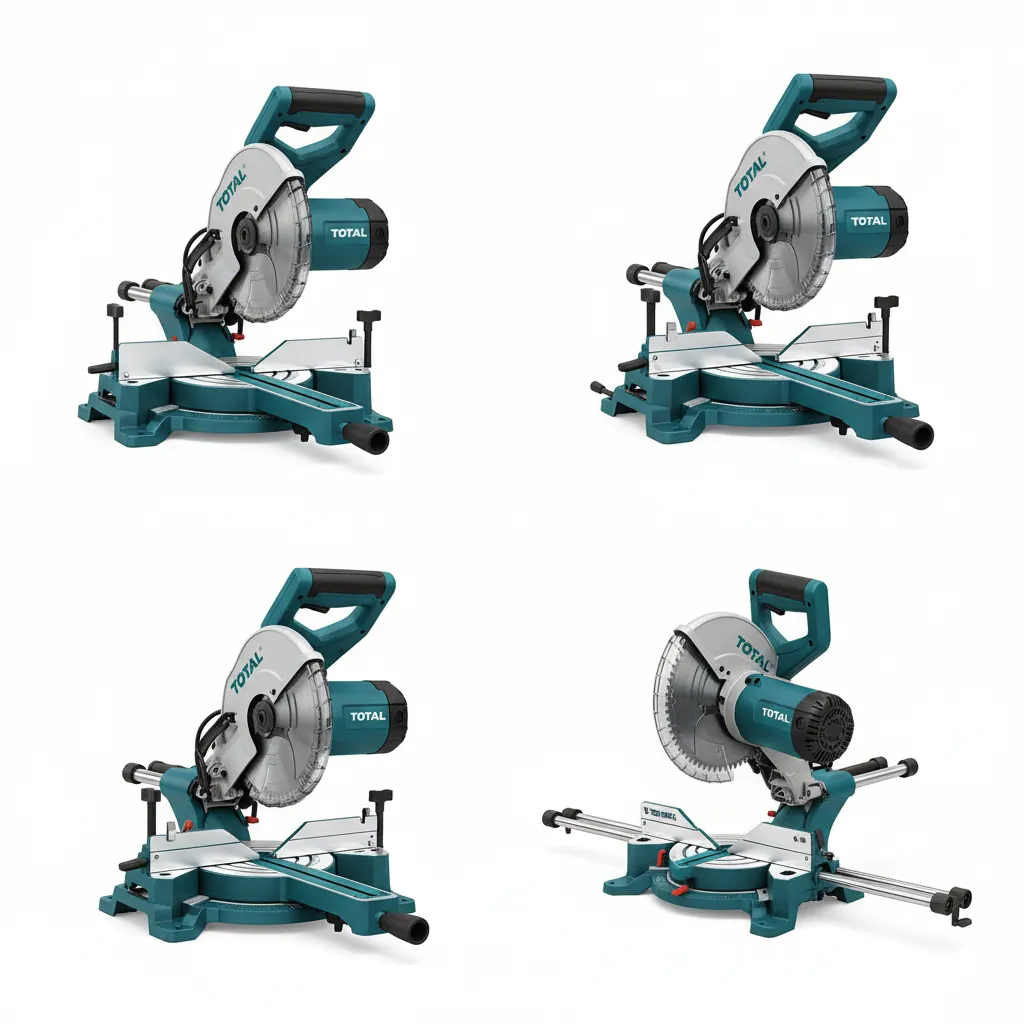 مناشير وقطع الزوايا للخشب