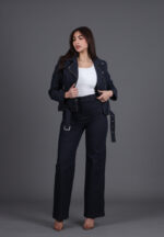 طقم جينز ( جاكيت + بنطلون )