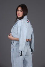 اڤرهول جينز  + جاكيت تومي TOMMY