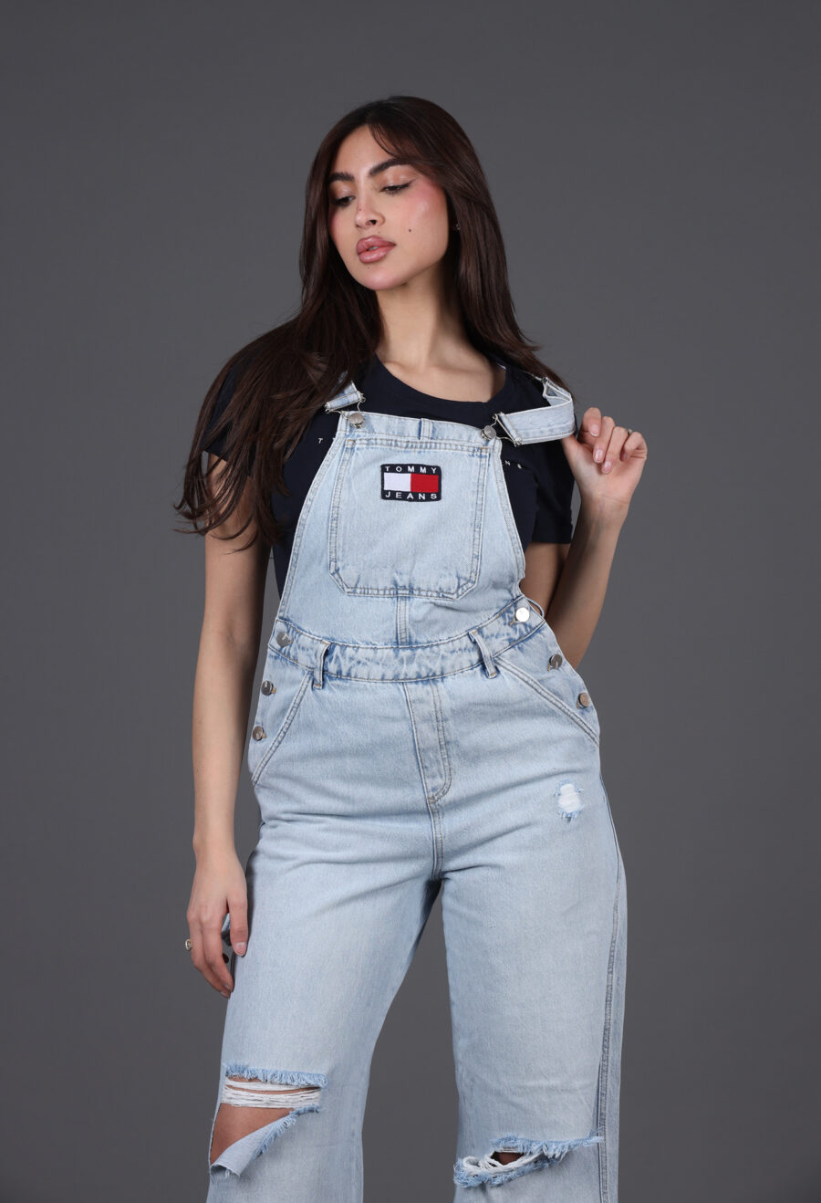 اڤرهول جينز  + جاكيت تومي TOMMY