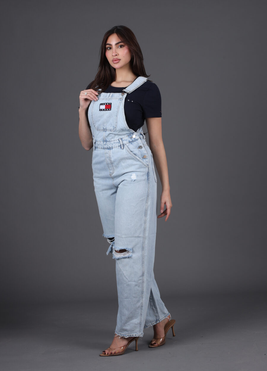اڤرهول جينز  + جاكيت تومي TOMMY