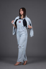 اڤرهول جينز  + جاكيت تومي TOMMY